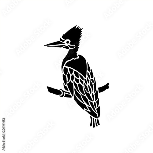 bird icon. Vector Illustration