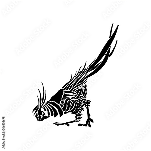 bird icon. Vector Illustration