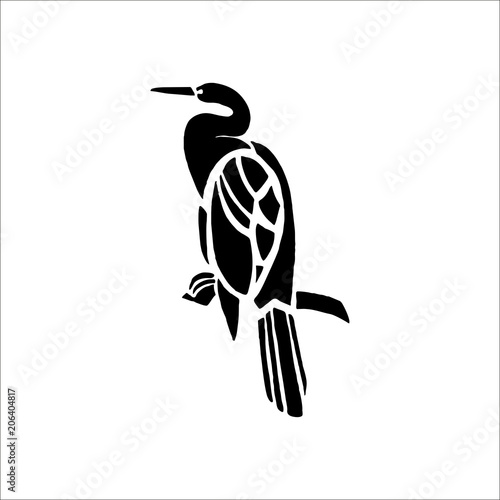 bird icon. Vector Illustration
