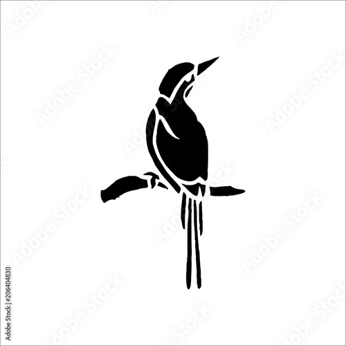 bird icon. Vector Illustration