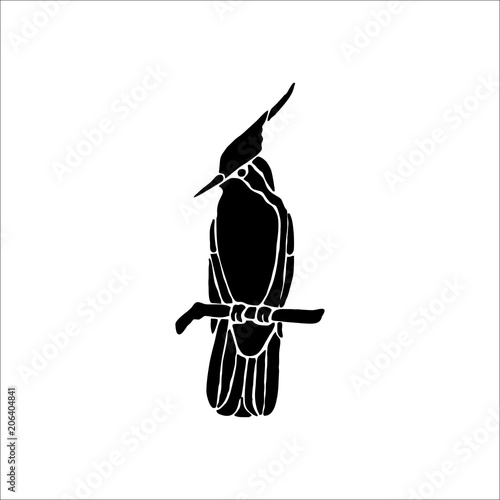 bird icon. Vector Illustration