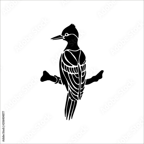 bird icon. Vector Illustration