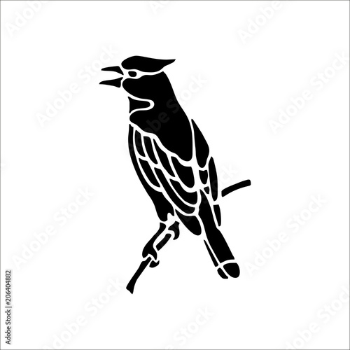 bird icon. Vector Illustration