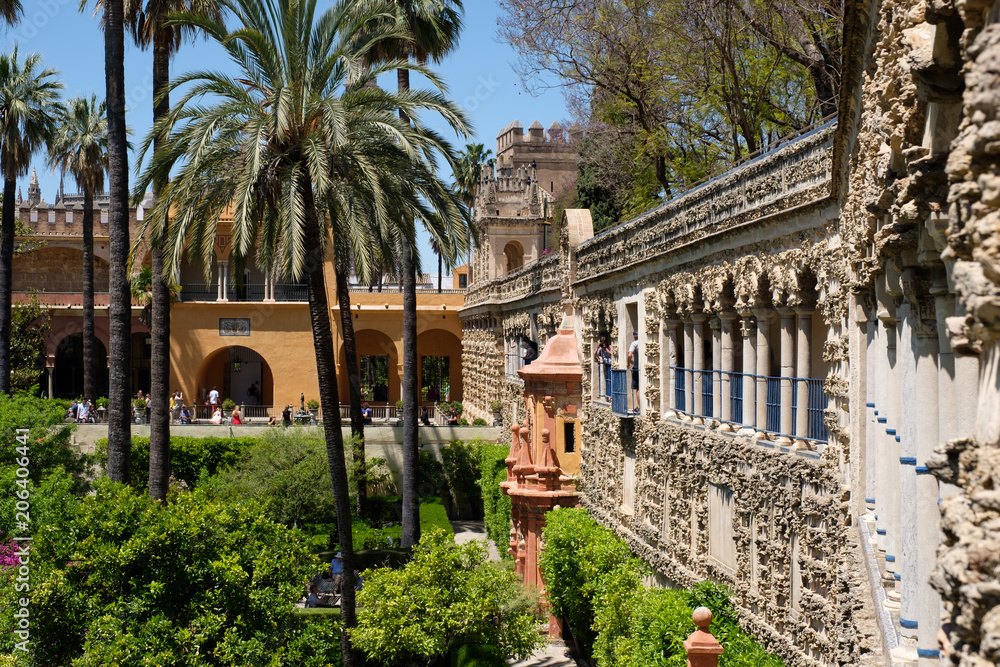 Real Alcazar in Sevilla, Spanien