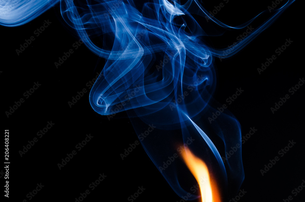 Fototapeta premium Where There is Fire There is Smoke