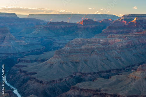 Sunset at Grand Canyon Mohave Point, Arizona