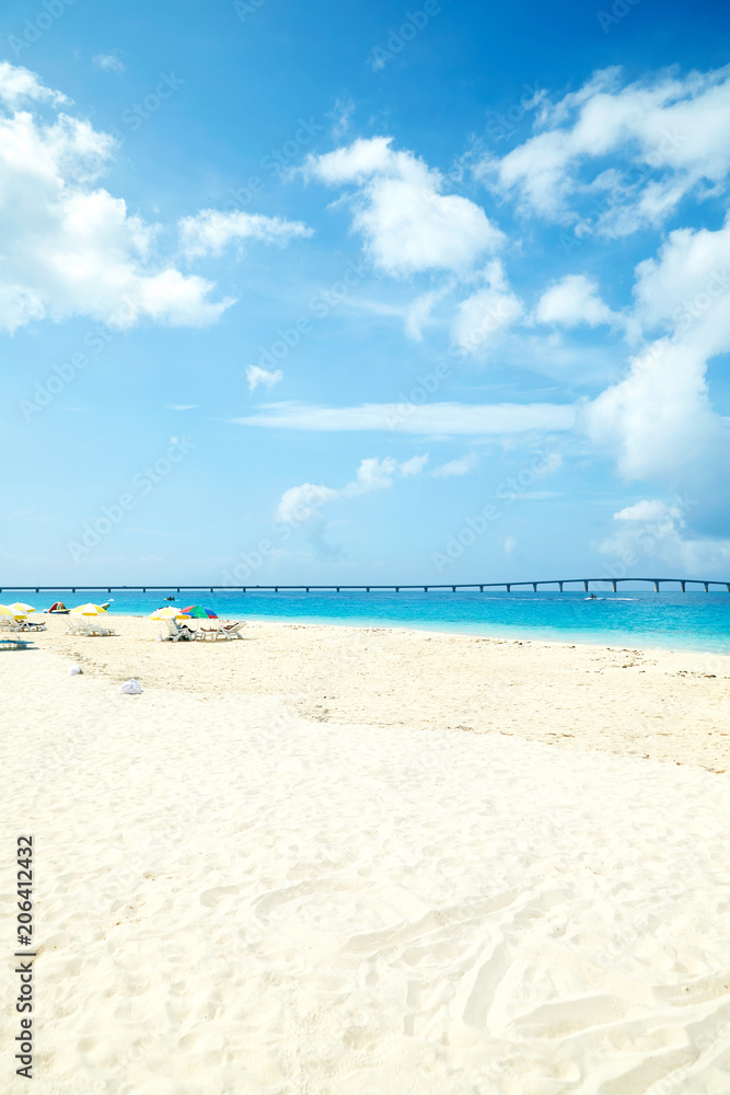 Obraz premium 宮古島 与那覇前浜