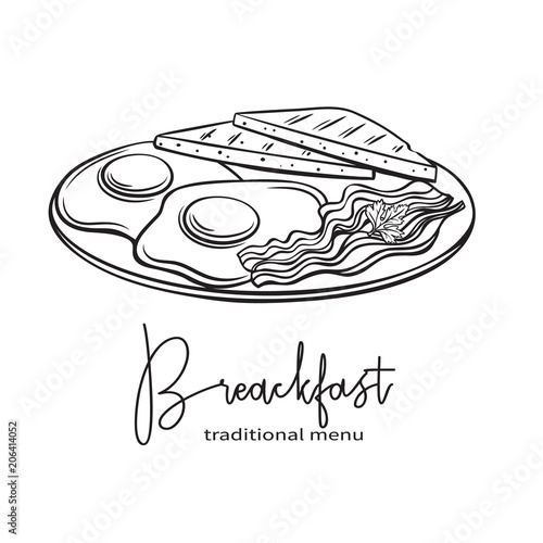 plate of breakfast