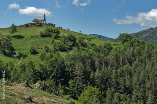 Amazing landscape of Green Hills near Village of Borovo in Rhodope Mountains, Plovdiv region, Bulgaria © Stoyan Haytov