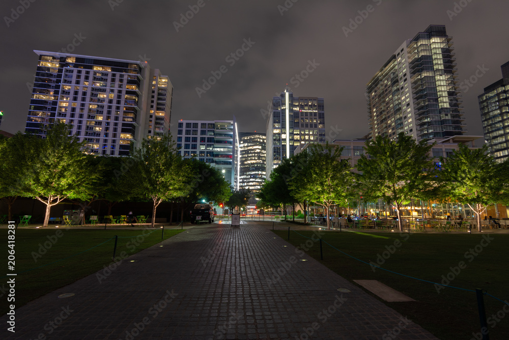 Klyde Warren at Night 