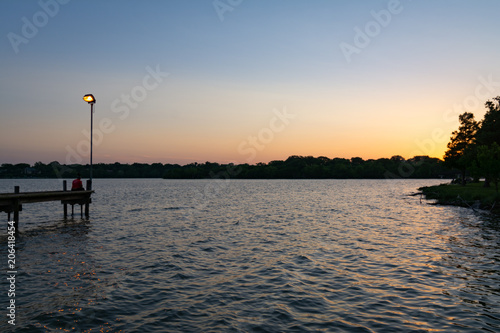 Sunset on the Dock