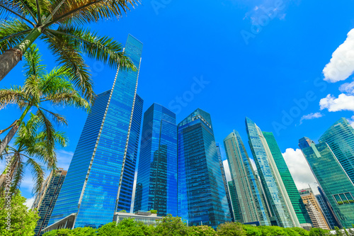 シンガポールのビル風景