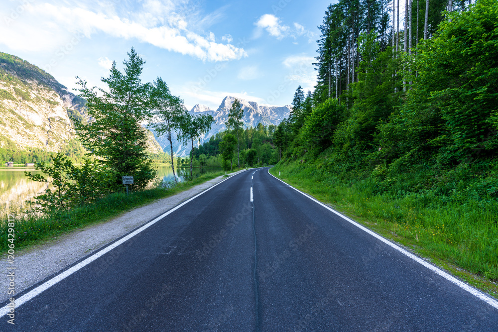 Fototapeta premium Droga w Almtal