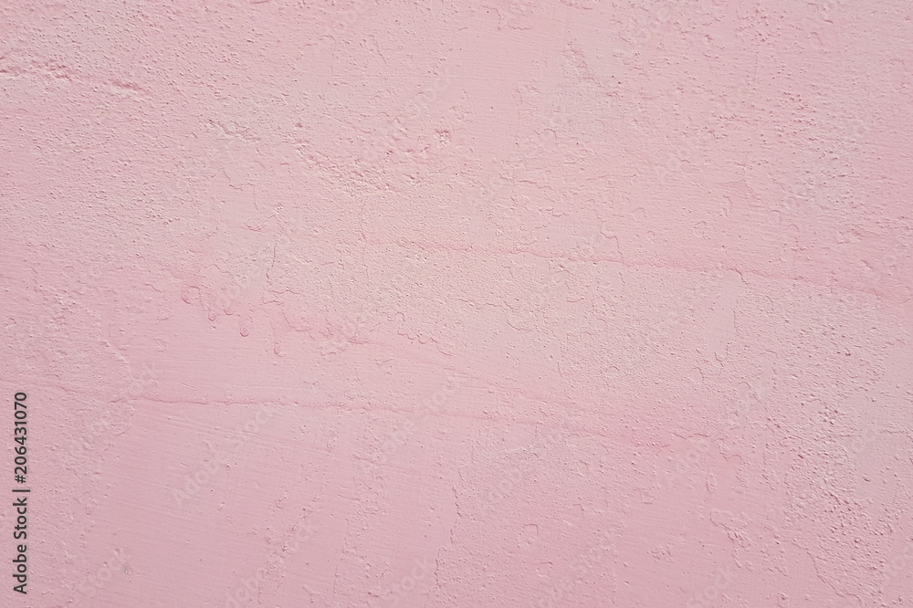 vintage stone wall painted with pink paint, background, texture