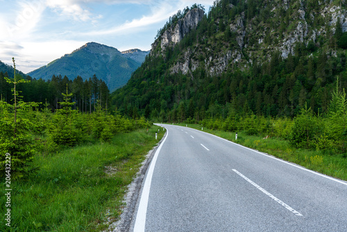 Straße im Almtal