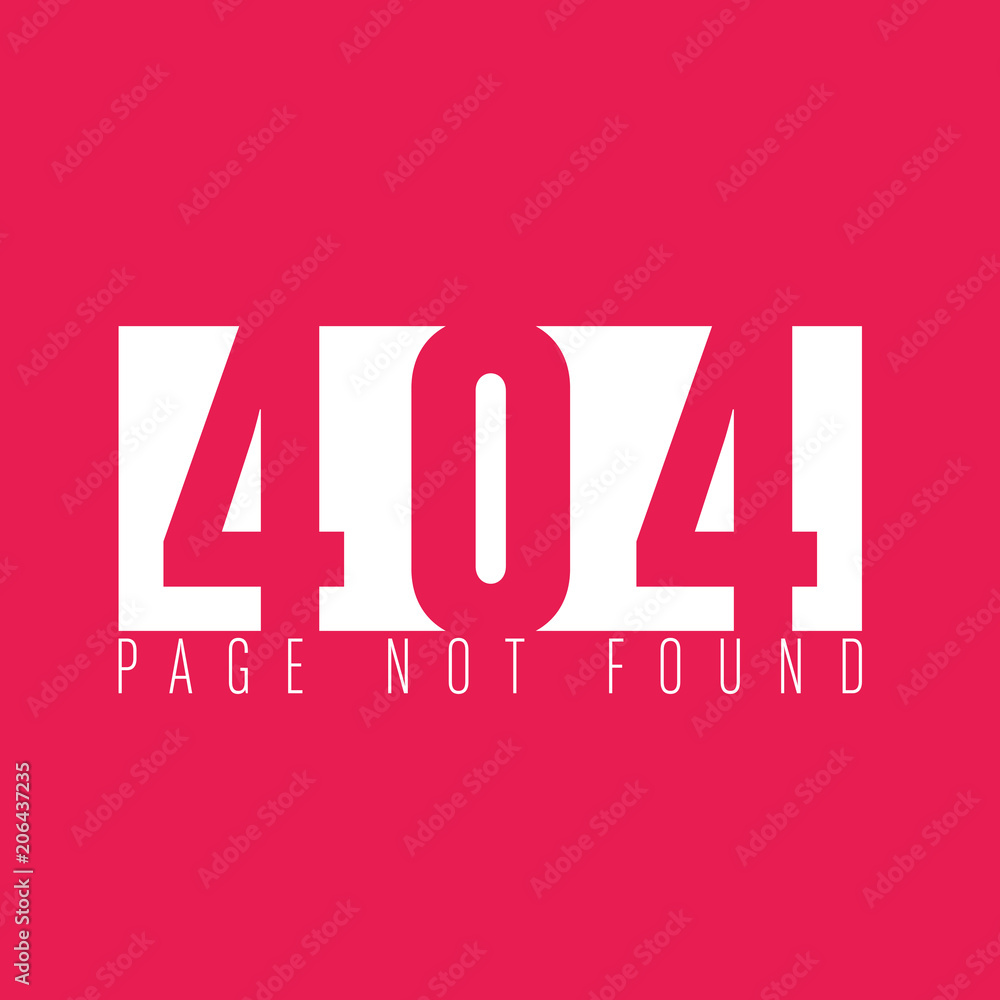 erreur 404, page not found