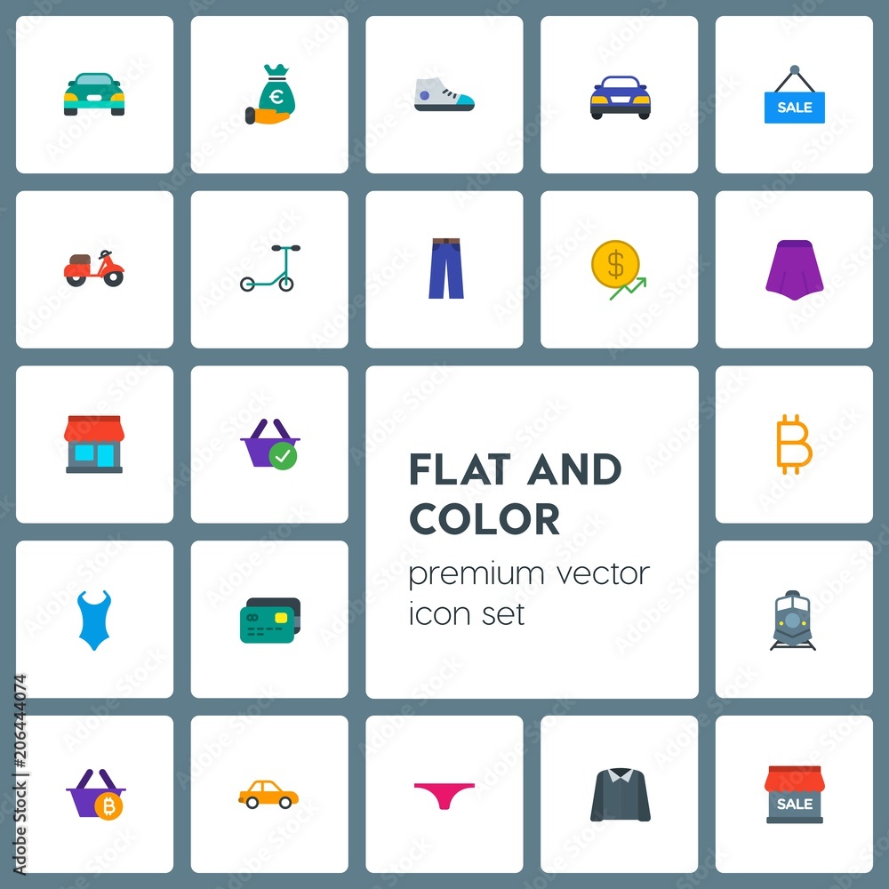 Modern Simple Set of transports, clothes, money, shopping Vector flat Icons. Contains such Icons as card, supermarket, travel, bitcoin and more on grey background. Fully Editable. Pixel Perfect Modern Simple Set of transports, clothes, money, shopping Vector flat Icons. Contains such Icons as card, supermarket, travel, bitcoin and more on grey background. Fully Editable. Pixel Perfect