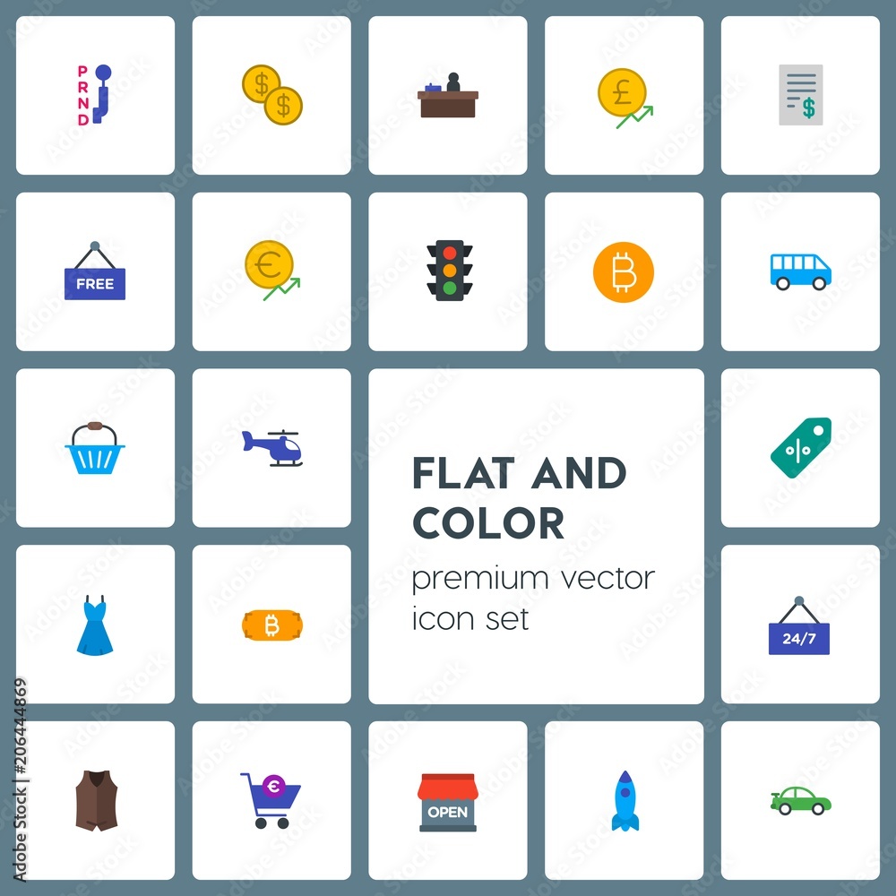Modern Simple Set of transports, clothes, money, shopping Vector flat Icons. Contains such Icons as  race,  support,  rocket,  sky,  time and more on grey background. Fully Editable. Pixel Perfect