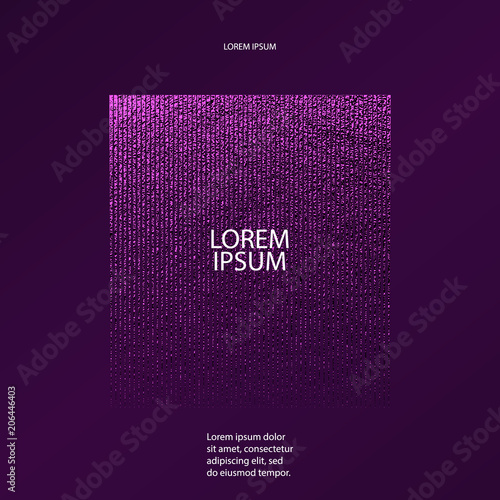 Luxury violet pattern. Abstract purple background. Vector illustration. Lilac foil. Glitter texture. Element for poster,