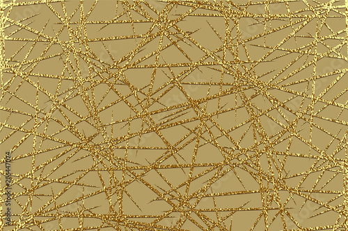 Gold pattern. Abstract gold...