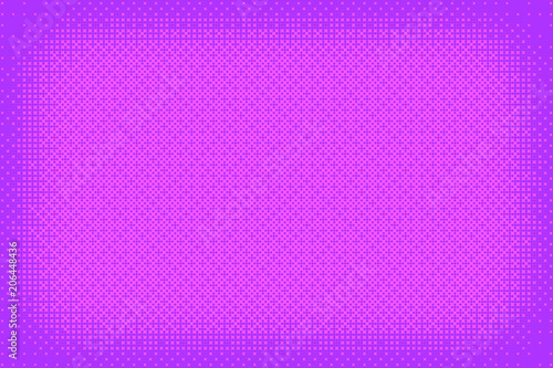 Pixel pattern background in pink, purple color. 8 bit video game vector illustration.