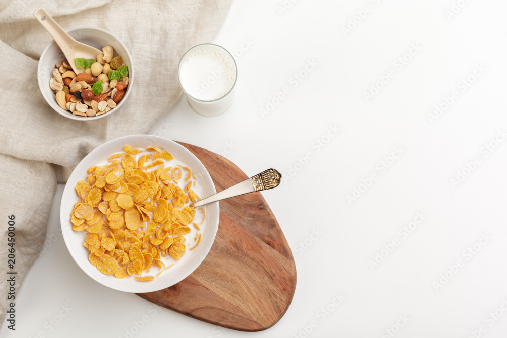 Bowl of healthy muesli