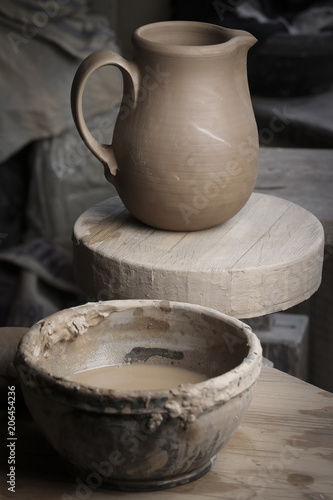 pottery, workshop, ceramics art concept © Ingus Evertovskis