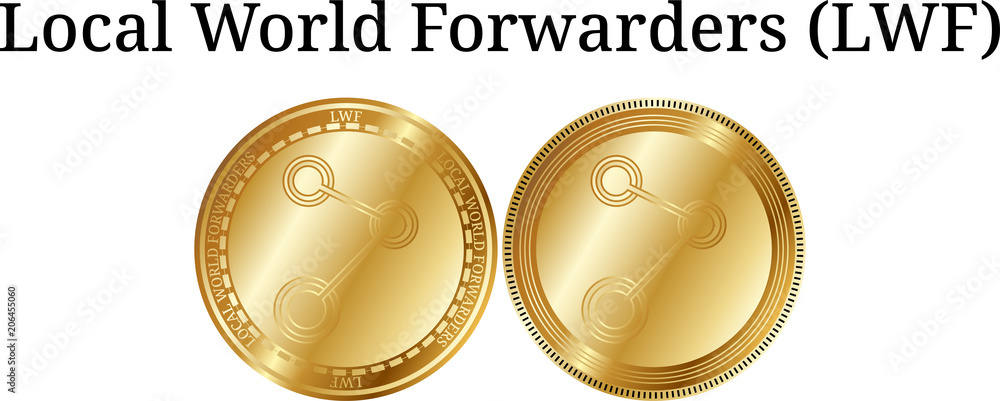 Set of physical golden coin Local World Forwarders (LWF) Set of physical golden coin Local World Forwarders (LWF)