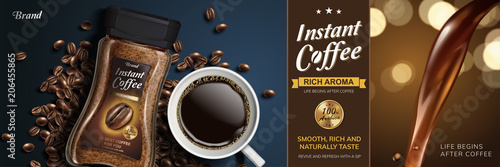 Instant coffee ad