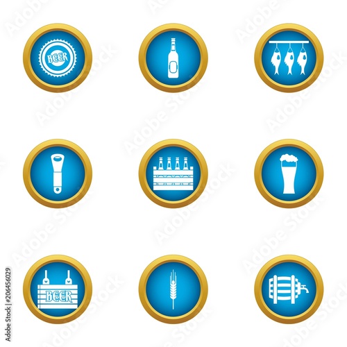 Free Download Grand celebration icons set. Flat set of 9 grand celebration vector icons for web isolated on white background - GFXLoad