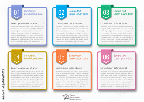 Infographics Web Banner & Label Design