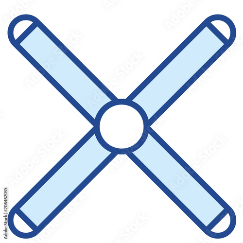 Hogtie Fessel BDSM Vector Icon Illustration