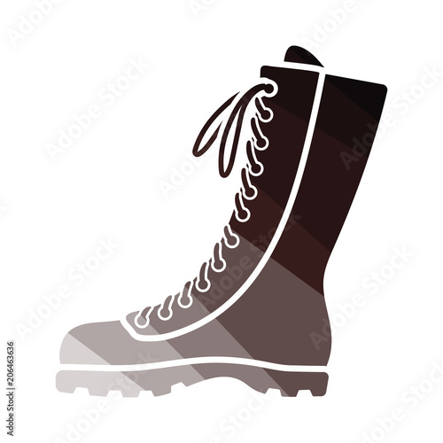 Hiking boot icon