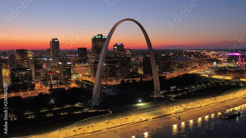 Aerial Missouri St Louis July 2017 Sunset 4K Inspire 2

Aerial video of St Louis in Missouri during a beautiful sunset.