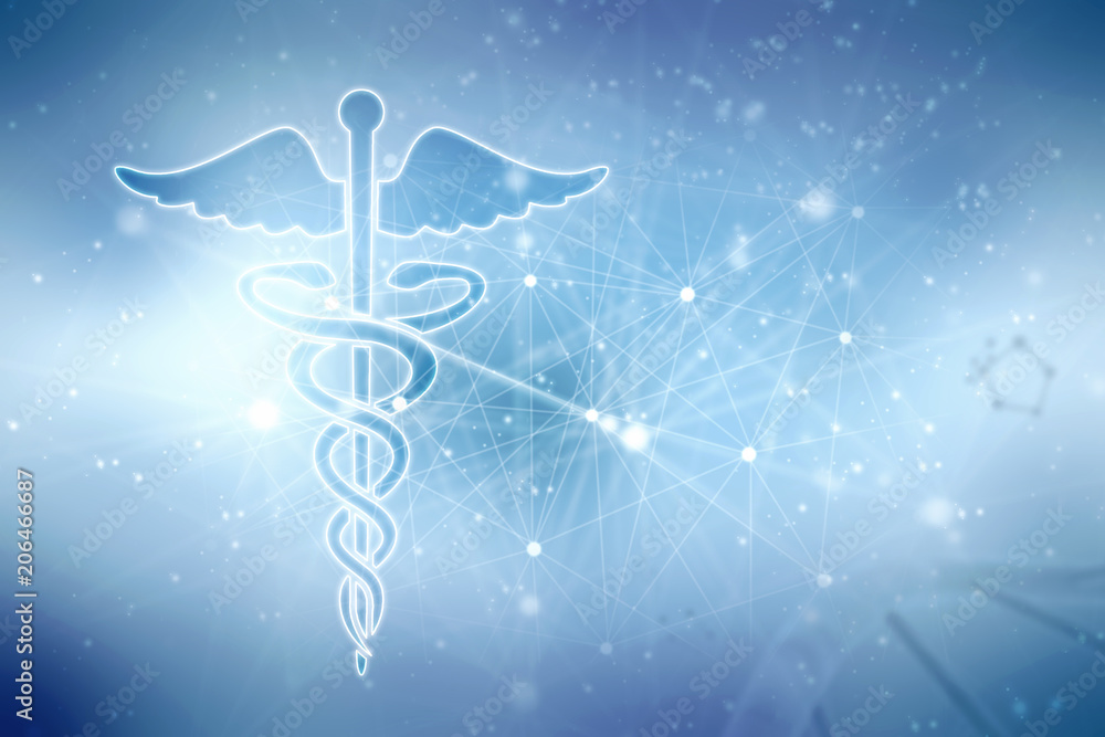 2d illustration Health care and medical logo 2d illustration Health care and medical logo