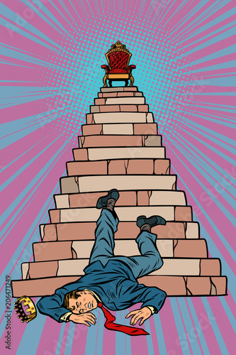 politician fell from the throne, overthrow dictator policy revol