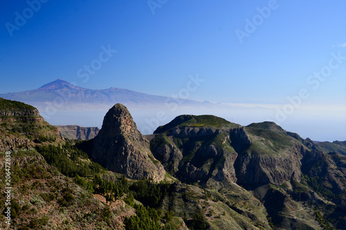 La Gomera: Roque de Agando, Roque de la Zarcita, Roque de Ojila 