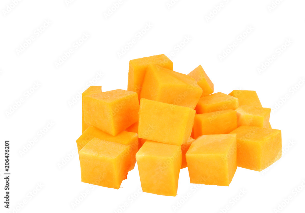 Butternutsquash Cubes Butternutsquash Cubes