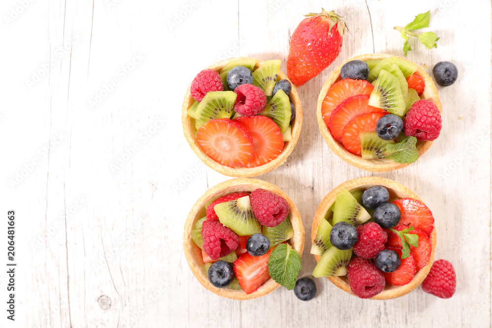 assorted fruit tartlet assorted fruit tartlet