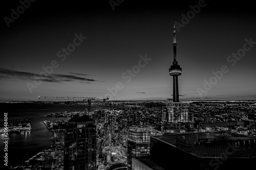 city sunset