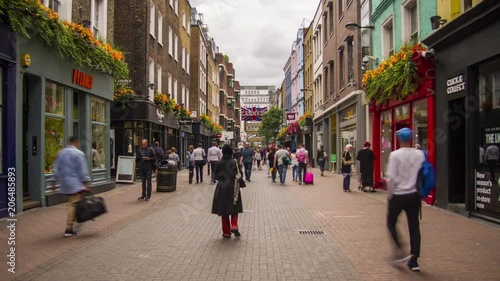 Carnaby Street , London Hyperlapse