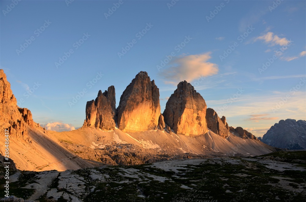 Naklejka premium Tre Cime