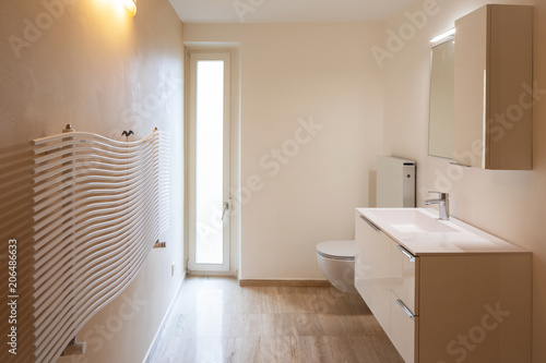 Modern minimalist marble bathroom  elegant
