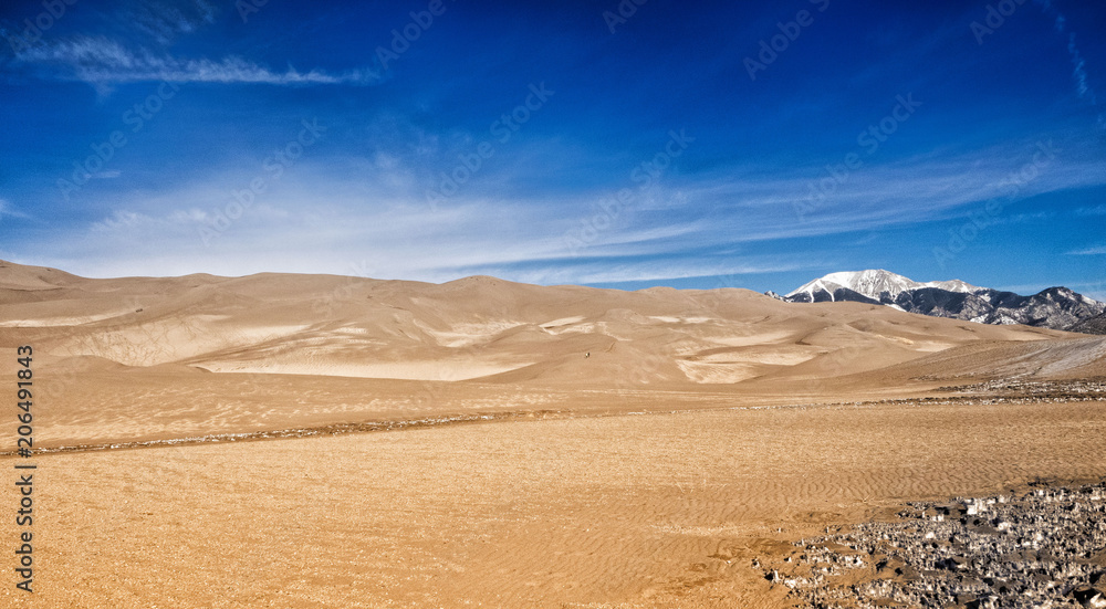 The Great sand dunes The Great sand dunes