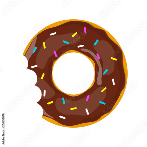 Sweet donut cacke