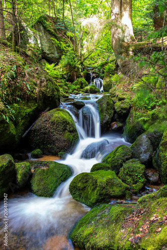 Mystisches Waldviertel - Wasserf  lle in der Yppser Klamm