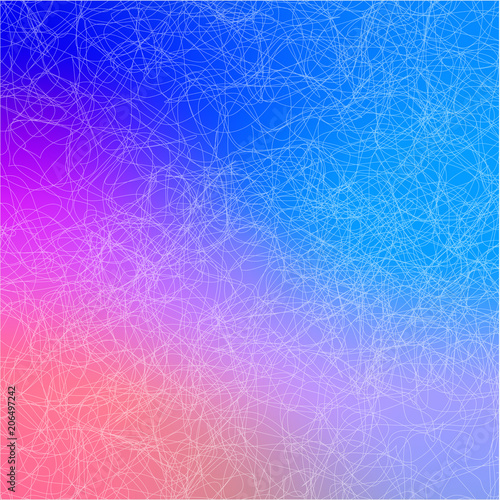 Abstract background with lines .Blue background, vector