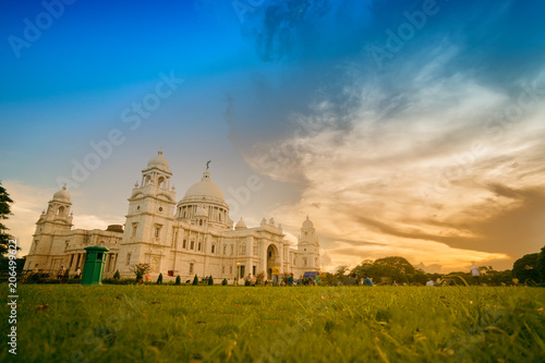 Sunset at Victoria Memorial, Kolkata