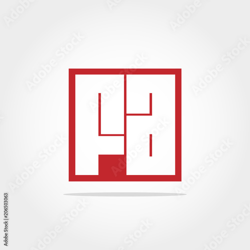 Initial Letter FA Logo Design