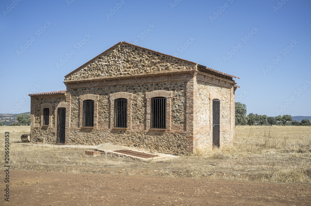 Saceruela Historic Airfield, used by Republican aviation in Spanish Civil War 1939-36